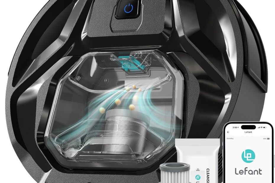 Lefant M320 Robot Vacuum: The Ultimate Cleaning Companion for Homes with Pets!