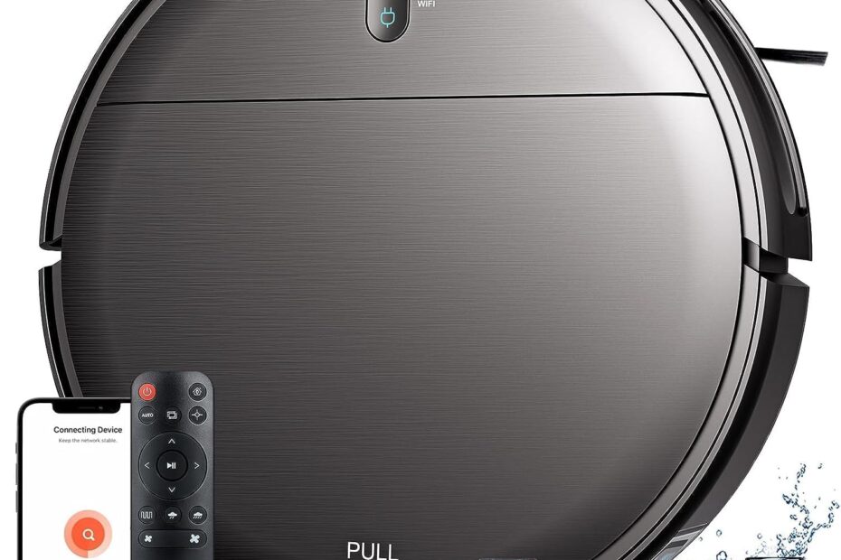 MAMNV Robot Vacuum & Mop Combo: The Ultimate 2-in-1 Cleaning Solution for Your Home!