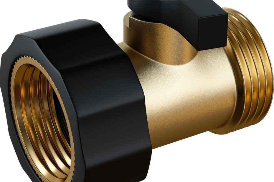 Maximize Your Water Control: Premium Heavy-Duty Brass Garden Hose Shut Off Valve Review