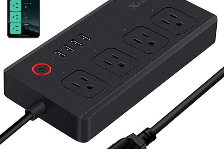 Power Up Your Home: Review of the UseeLink Smart Power Strip with Alexa & Google Home Compatibility