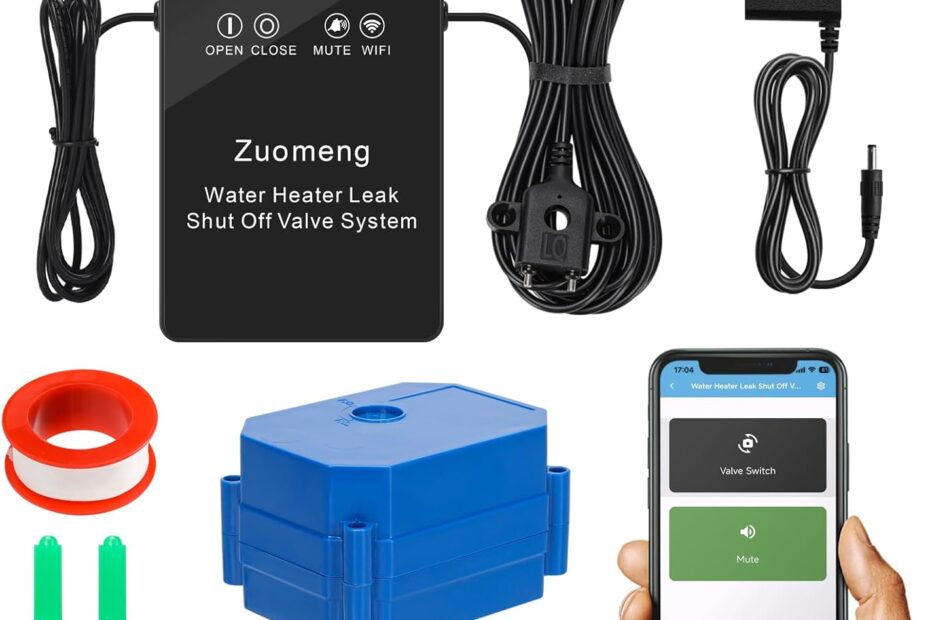 Protect Your Home: Smart Water Heater Remote Stop Valve with Leak Sensor Review