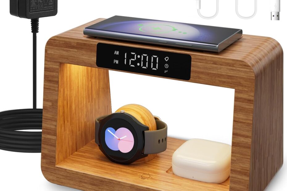 Rev Up Your Charging Game: The Ultimate Wireless Charger Station for Samsung Users!