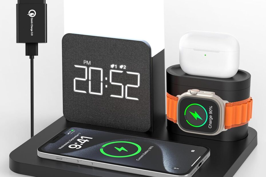 Revamp Your Nightstand: The Ultimate 3-in-1 Charging Station Review!