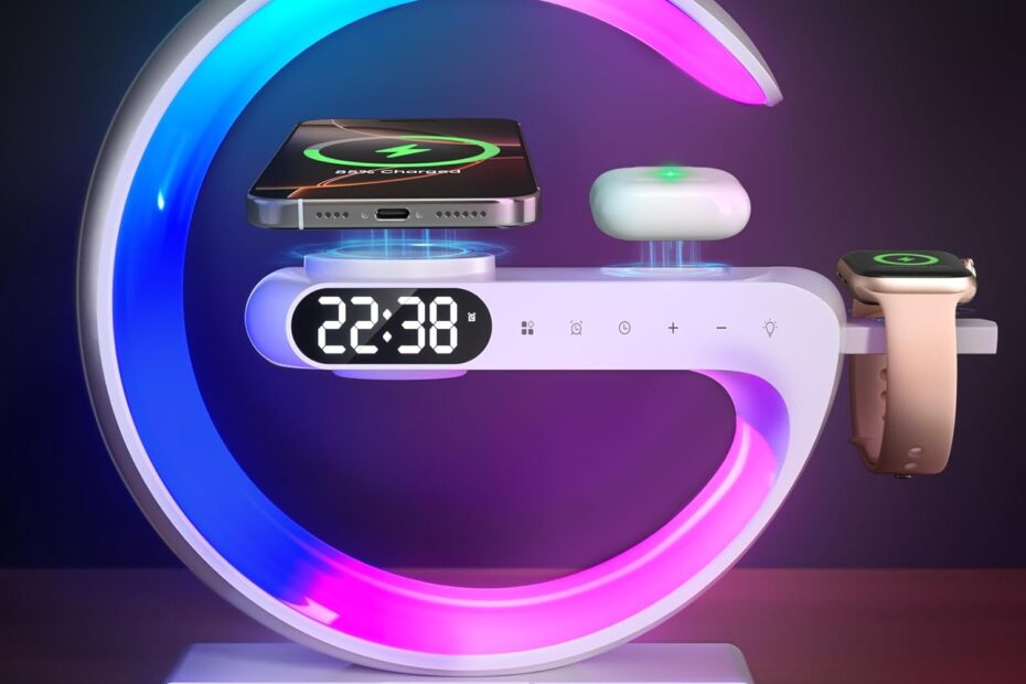 Revitalize Your Mornings: The RYND 2025 Magnetic 5-in-1 Speaker Alarm Clock Review