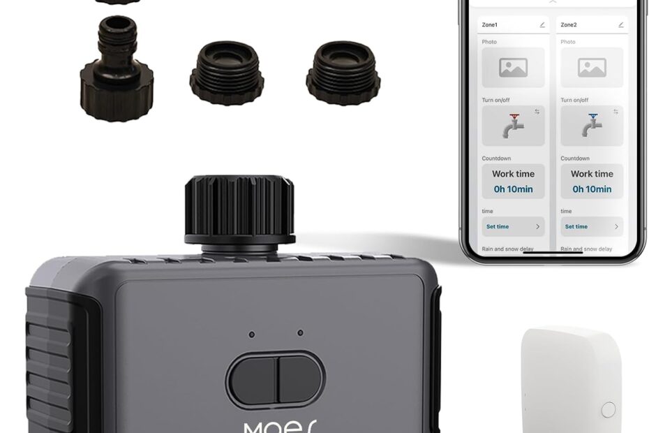 Revolutionize Your Garden Care: MOES WiFi Sprinkler Timer Review