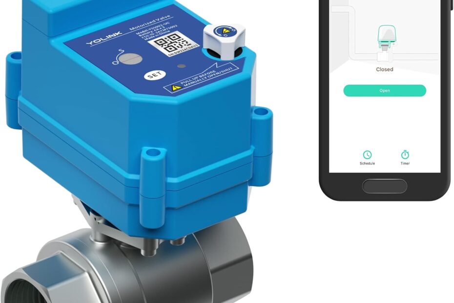 Revolutionize Your Home with the YoLink Smart Motorized Ball Valve: A Must-Have for Tech-Savvy Homeowners