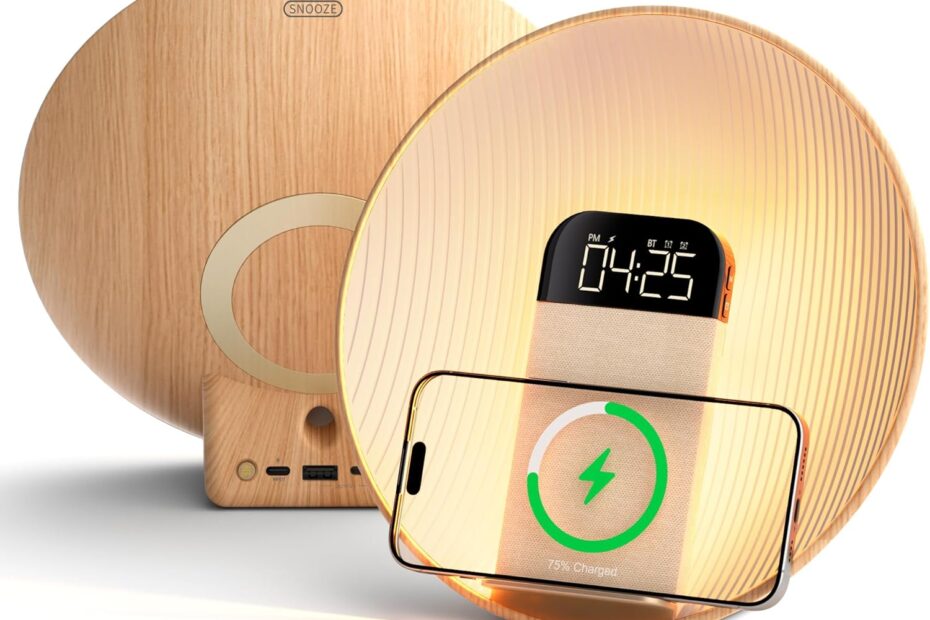 Rise and Shine: Discover the COLSUR Sunrise Alarm Clock - Your Ultimate Sleep Companion!