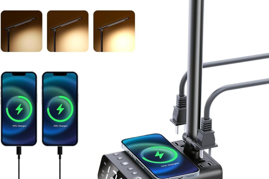 Rise & Shine: The Ultimate Alarm Clock with USB Charging for Heavy Sleepers!