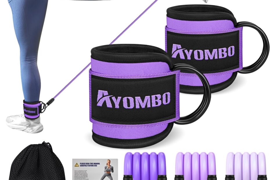 Sculpt Your Dream Body: Review of Ankle Resistance Bands with Cuffs