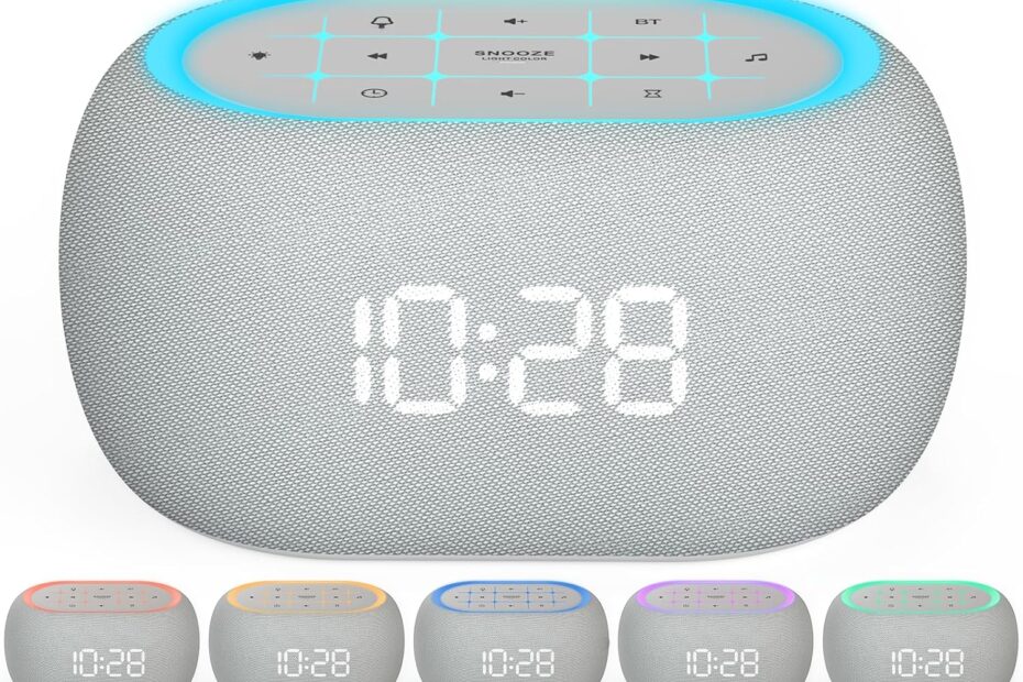 Sleep Soundly: ANJANK White Noise Alarm Clock Review & Features