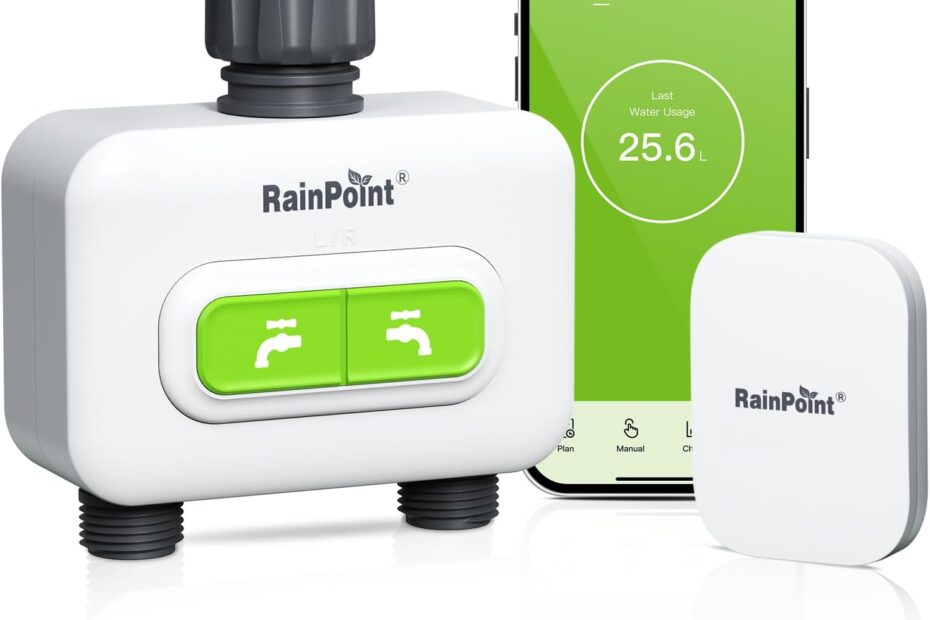 Smart Watering Made Easy: RainPoint 2-Zone Wireless Water Timer Review