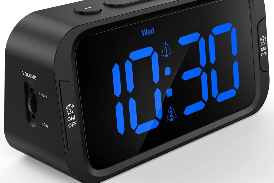 Snooze in Style: The Ultimate Digital Dual Alarm Clock Review