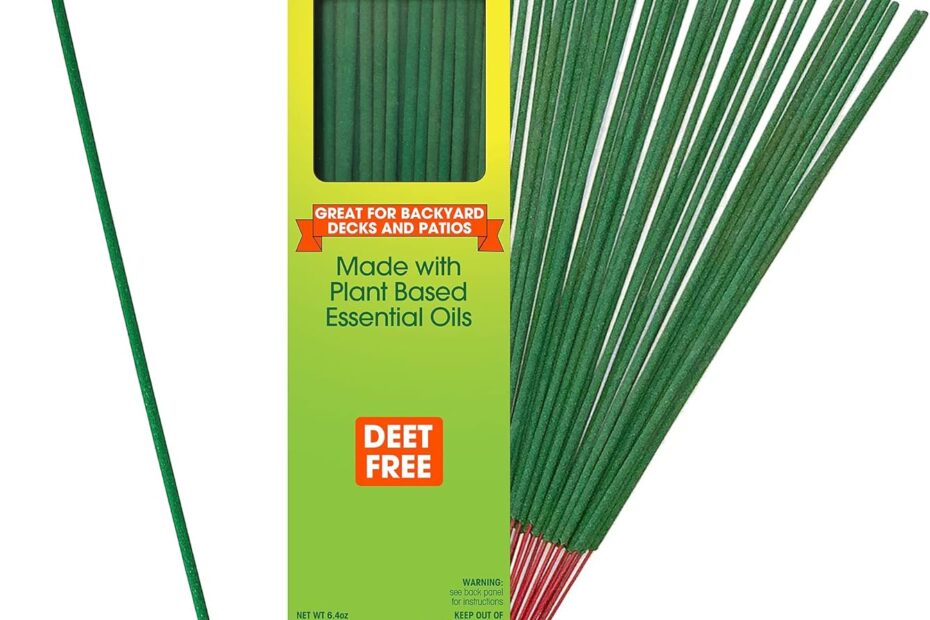 Stay Bug-Free: 40 Natural Mosquito Repellent Sticks for Outdoor Bliss