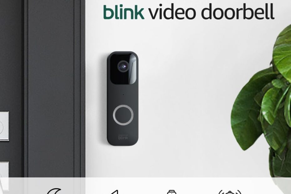 Stay Connected with the Blink Video Doorbell: Your Ultimate Home Security Solution!