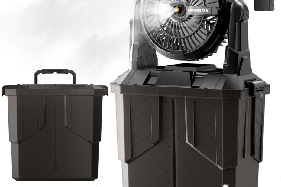 Stay Cool Anywhere: The Ultimate Misting Fan for Outdoor Adventures