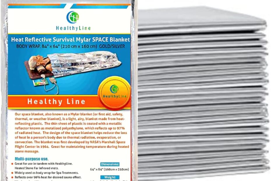 Stay Warm Anywhere: 50 Pack of HealthyLine Thermal Foil Emergency Blankets Review