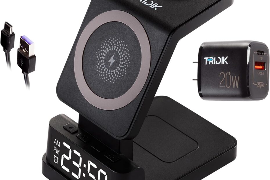 Streamline Your Charging: TRIDIK 4-in-1 Wireless Charger Review