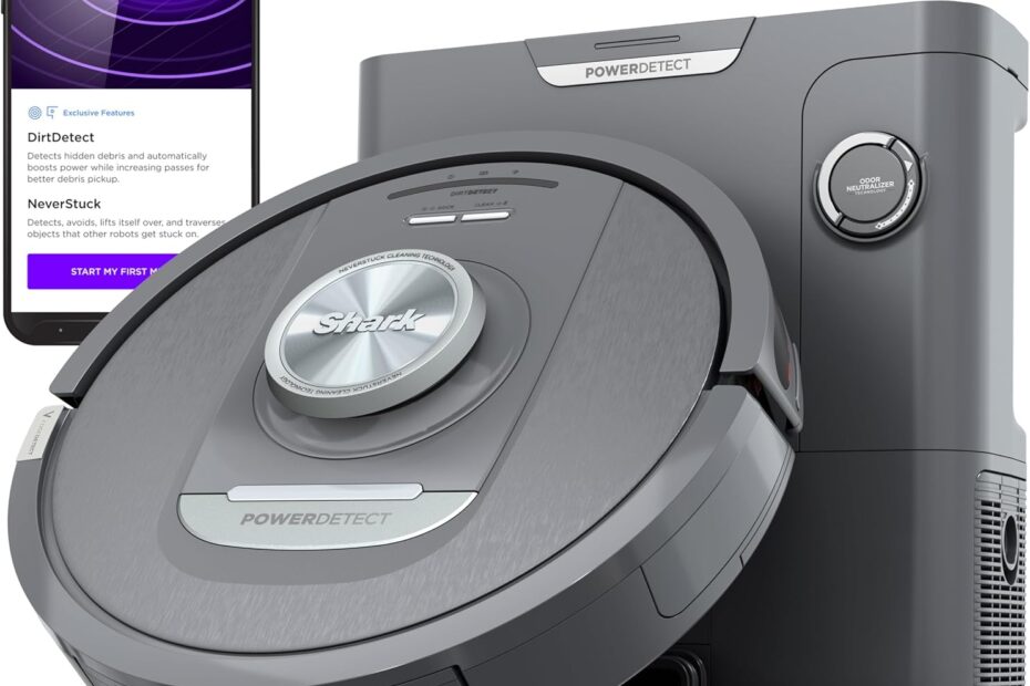Tired of Pet Hair? Shark PowerDetect Robot Vacuum Review: Effortless Deep Cleaning and Self-Emptying Magic!