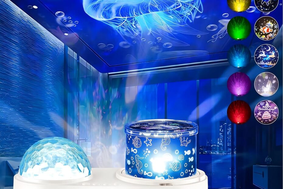 Transform Bedtime with the Ocean Kids Night Light Projector: A Dreamy Escape for All Ages!