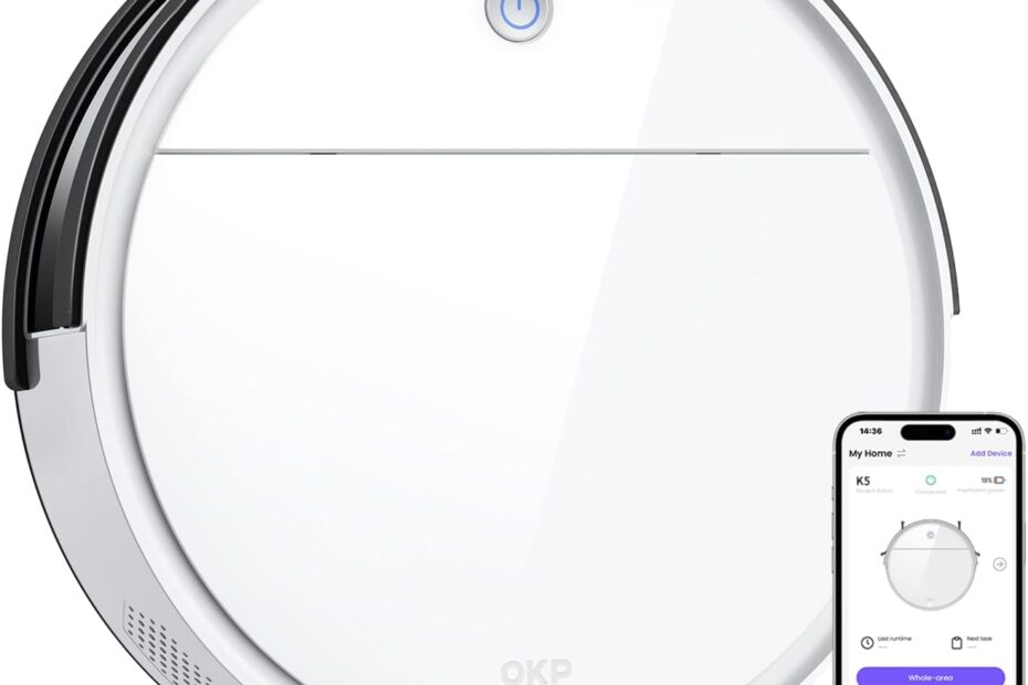 Transform Your Cleaning Routine: OKP K5 Robot Vacuum Review