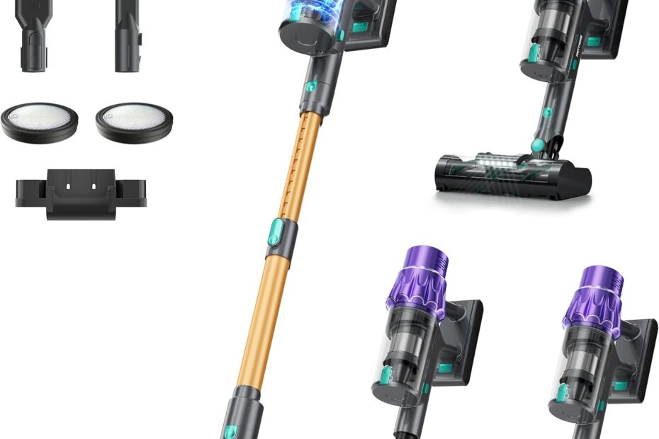 Transform Your Cleaning Routine: The Ultimate 50KPA Cordless Vacuum Cleaner Review!
