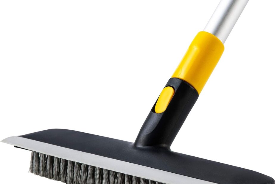 Transform Your Cleaning Routine: Yocada 2-in-1 Telescopic Floor Scrub Brush Review