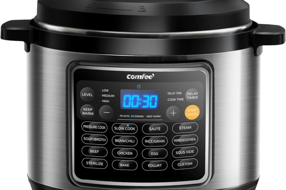 Transform Your Cooking: COMFEE’ 16-in-1 Electric Pressure Cooker Reviewed!