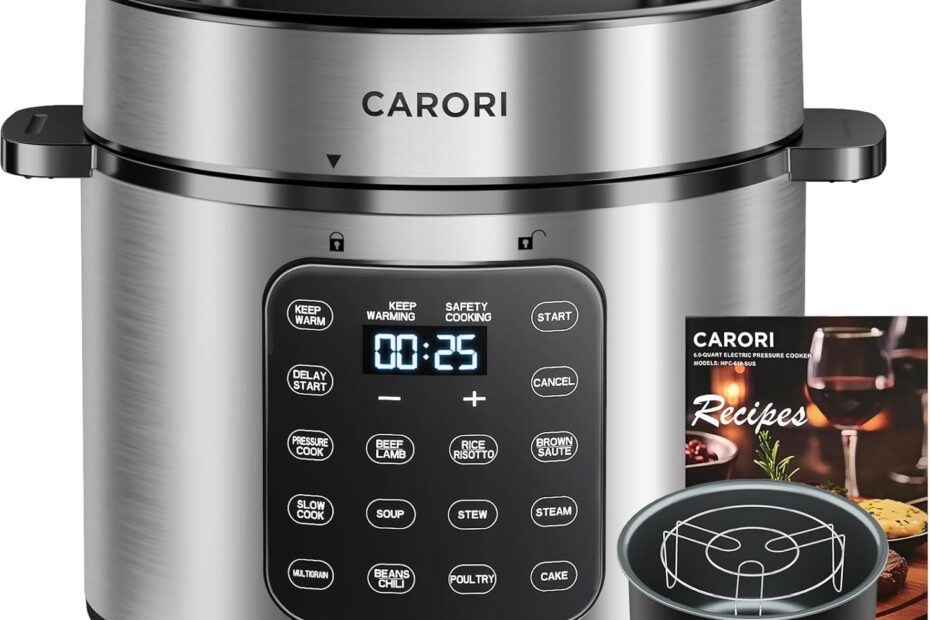 Transform Your Cooking: Unleash the Power of the 9-in-1 Electric Pressure Cooker!