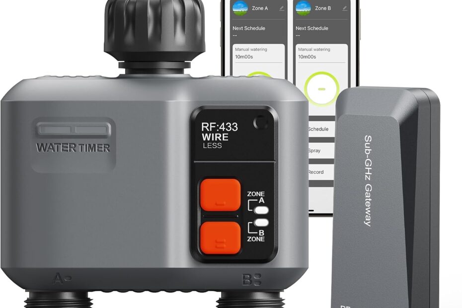 Transform Your Garden with the WiFi Sprinkler Timer: Smart Watering Made Easy!