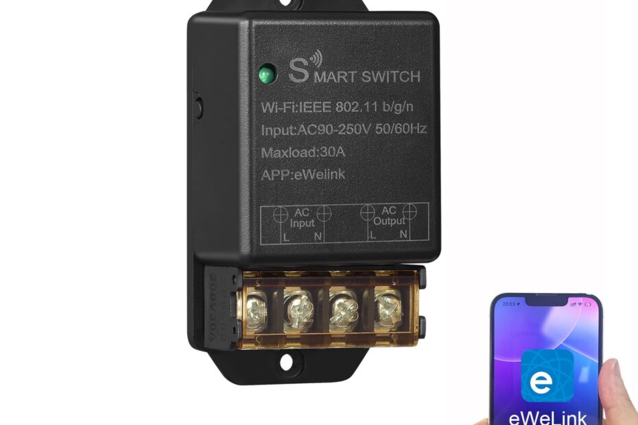 Transform Your Home: Review of the 30A High Power WiFi Smart Switch for Ultimate Automation