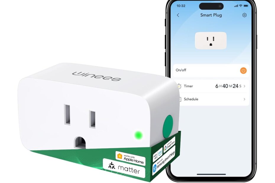 Transform Your Home with Winees Matter Smart Plug: A Review of Alexa-Compatible Automation