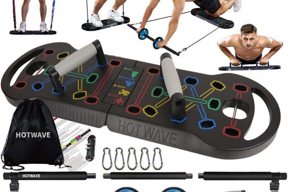 Transform Your Home Workouts: HOTWAVE 20-in-1 Fitness Gear Review