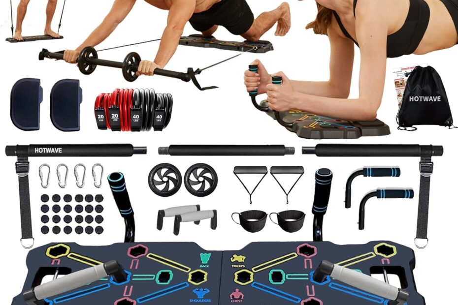 Transform Your Home Workouts: Review of HOTWAVE Portable Gym Equipment