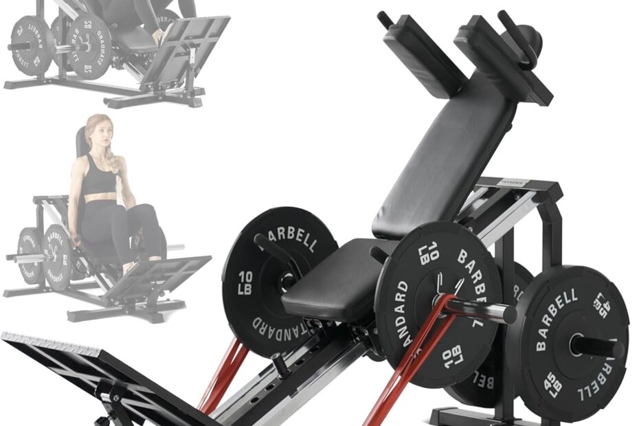 Transform Your Lower Body Workouts: Mikolo Leg Press Hack Squat Machine Review