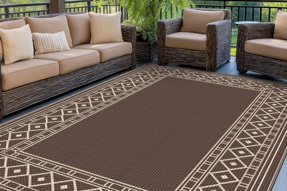 Transform Your Outdoors: GENIMO Waterproof Outdoor Rug Review