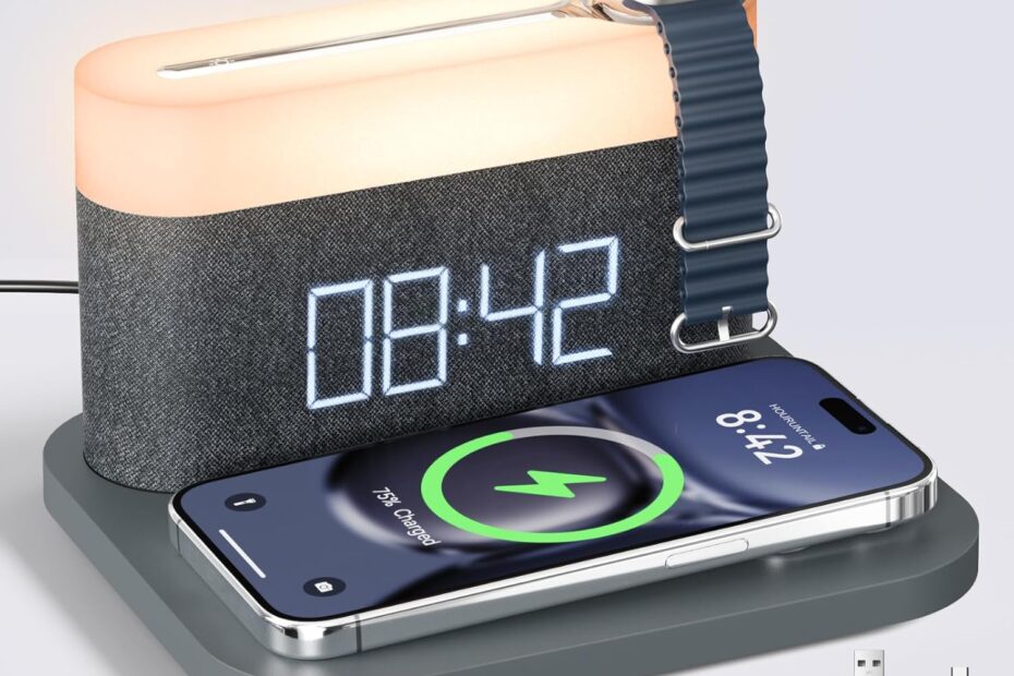 Transform Your Sleep: The Ultimate Multi-Function Alarm Clock & Nightlight Review!