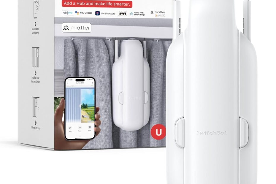 Transform Your Space: A Review of the SwitchBot Automatic Curtain Opener