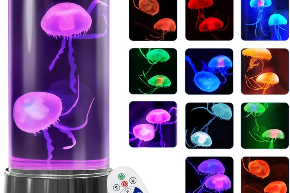Transform Your Space: FBSPORT Jellyfish Lamp Review – A Mesmerizing Night Light for All Ages!