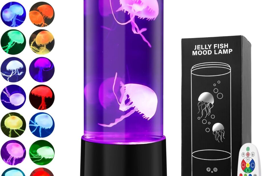 Transform Your Space: Review of the 17 Light Effects Jellyfish Lamp