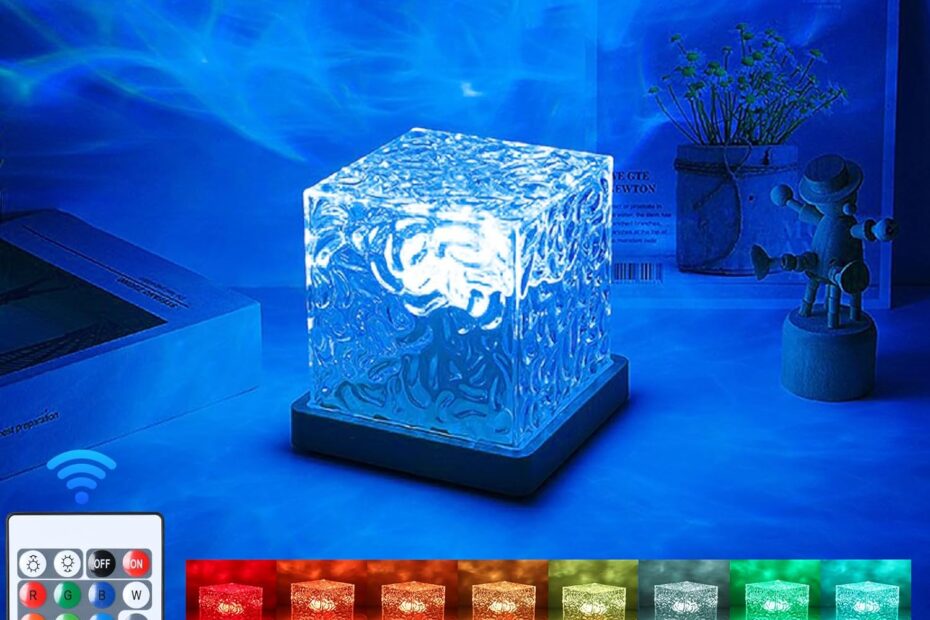 Transform Your Space: Review of the Aurora Glow Lamp & Ocean Wave Projector