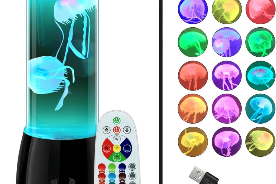 Transform Your Space: Review of the Color-Changing Jellyfish Lamp