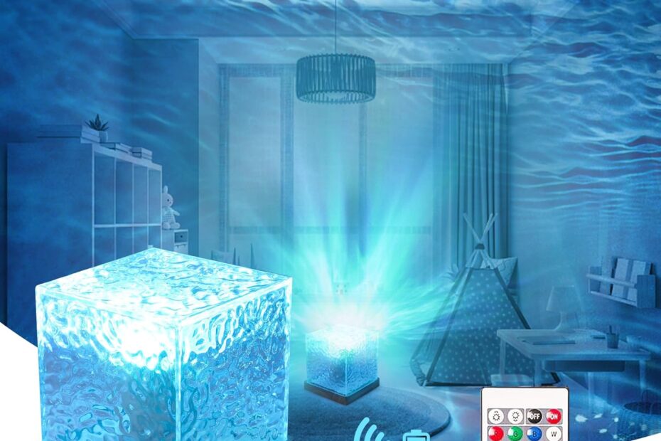 Transform Your Space: RICHMYC Northern Lights Ocean Wave Projector Review