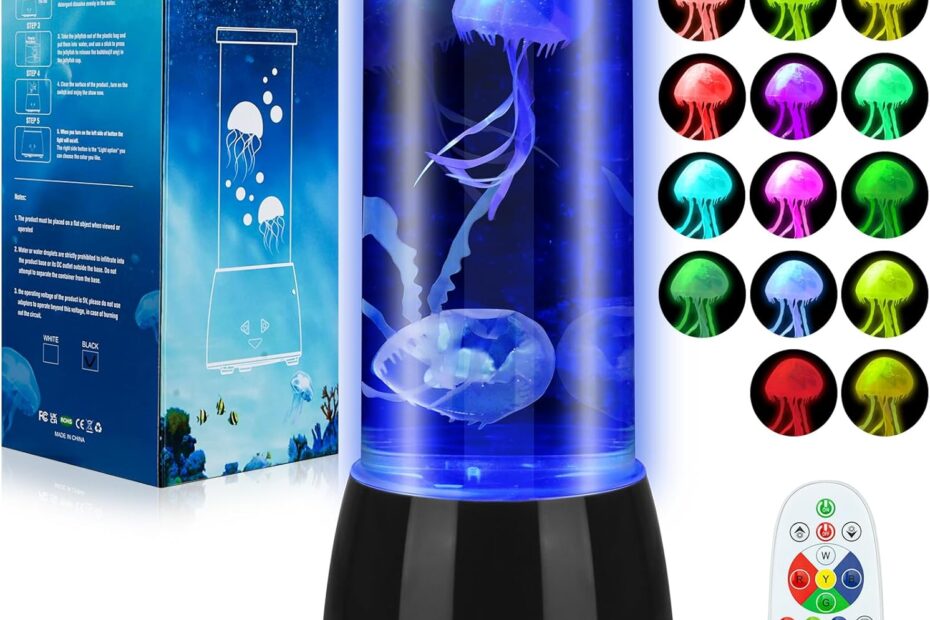 Transform Your Space: The Color-Changing Jellyfish Lamp for Captivating Atmosphere
