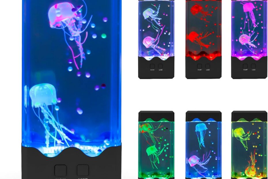 Transform Your Space: The Mesmerizing LED Jellyfish Lamp Review
