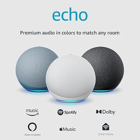 Transform Your Space with the Like-New Amazon Echo: Premium Sound for Every Room!