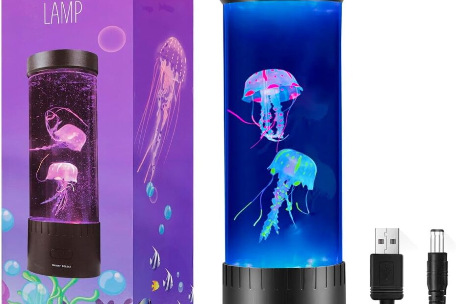 Transform Your Space with the Mesmerizing Jellyfish Lamp: A Review of Lifelike Serenity