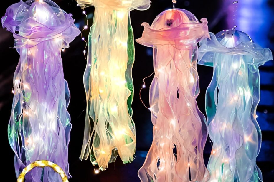 Transform Your Space with Vibrant Jellyfish Lanterns: Perfect for Parties & Decor!