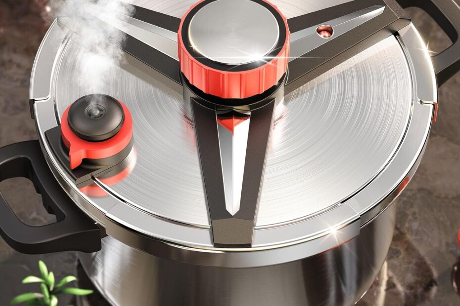 Turbocharge Your Cooking with the 18/8 Stainless Steel Pressure Cooker: Save 70% Time!