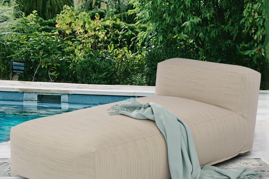 Ultimate Comfort: The Light Orange Patio Lounge Chair for Outdoor Relaxation