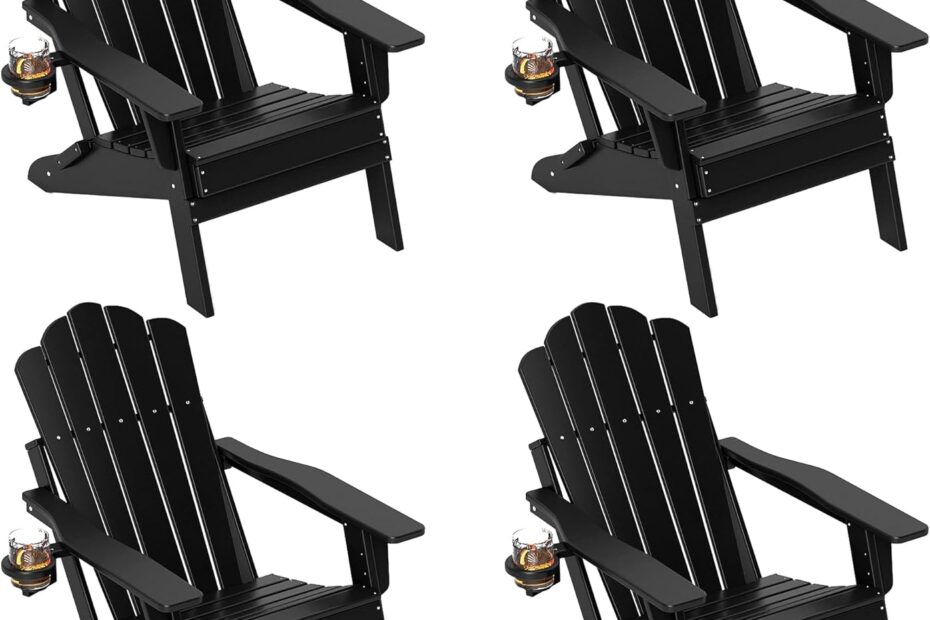 Ultimate Relaxation: FOOWIN Folding Adirondack Chair Set Review